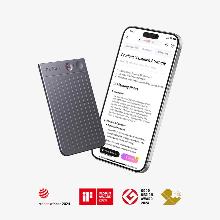 Produktbild Plaud Note AI-Recorder (64 GB)