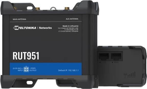 Productafbeelding Teltonika NETWORKS RUT951 DUAL SIM 4G/LTE/3G/2G WiFi router
