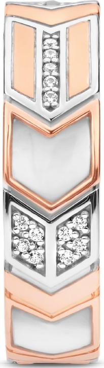 Produktbild Ti Sento Milano Ring mit Zirkonia und Perlmutt 12202MW (56, 925 Silber)