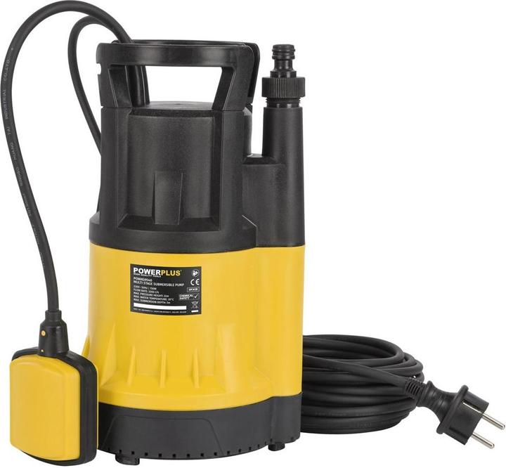 Powerplus Mehrstufige Tauchpumpe 750W