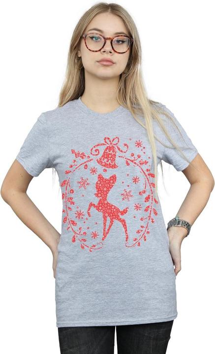 Produktbild Disney Bambi Christmas Wreath TShirt (M)