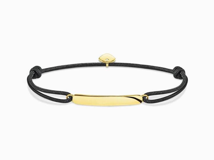 Image du produit Thomas Sabo Chaîne Little Secret Classic or (27 cm, Nylon, Argent sterling 925, Or jaune 750 plaqué or)
