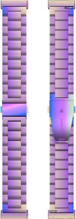 Produktbild Cover-Discount Fitbit Versa / Sense- Edelstahl Armband Maschen multicolor (Nylon)