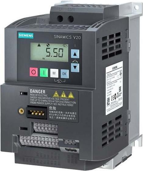 Actual product image Siemens Inverter SINAMICS 1,1kW w.filter 6SL3210-5BB21-1BV1