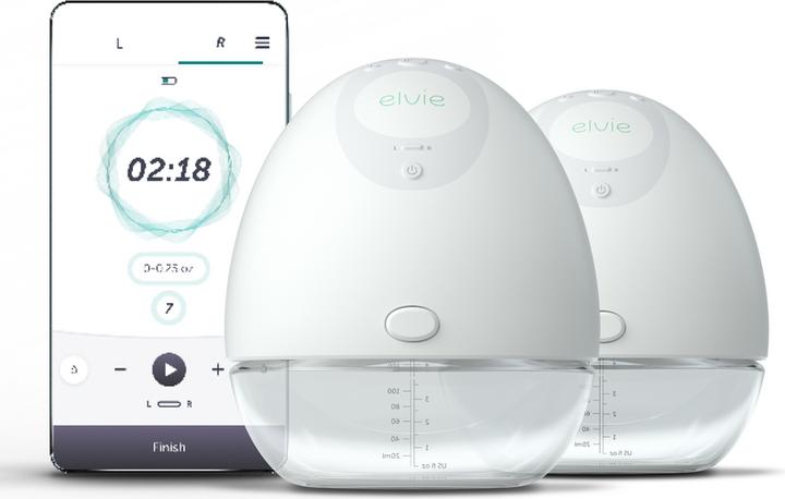 Actual product image Elvie Electric double breast pump