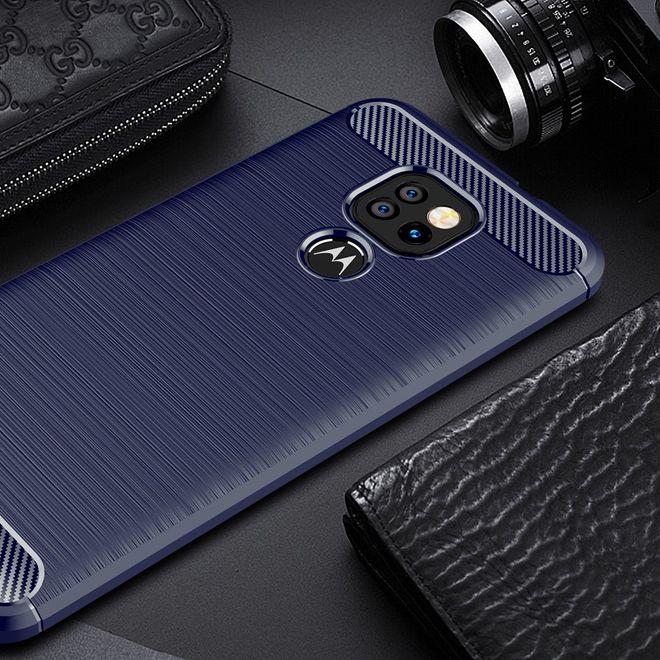 Produktbild MU Style Carbon Fiber TPU Softcase Series (Motorola Moto G9 Play)