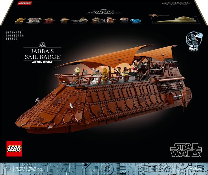 Immagine prodotto LEGO La chiatta a vela di Jabba (75397, Set LEGO rari, LEGO Star Wars)