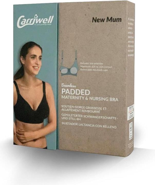 Immagine prodotto Carriwell Reggiseno imbottito per gravidanza e allattamento (L)