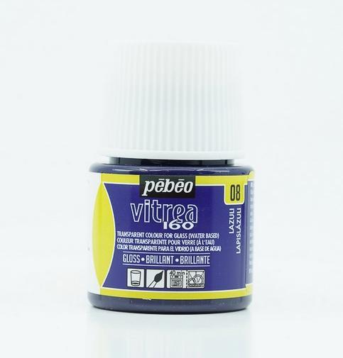 Image du produit Pebeo Vitrea 160 Brillant Lazuli (Lazulite, 45 ml)