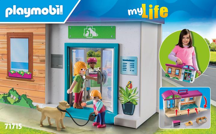 Immagine prodotto Playmobil Clinique Veterinaire (71715, Playmobil La mia vita)