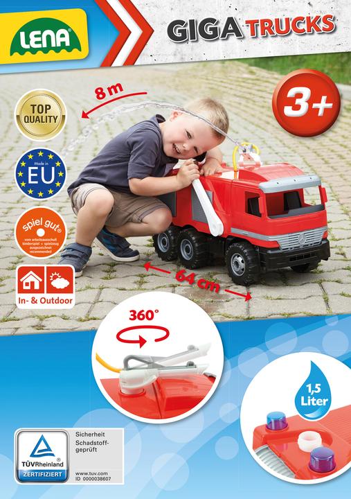 Image du produit Lena Feuerwehr mit Aufklebern