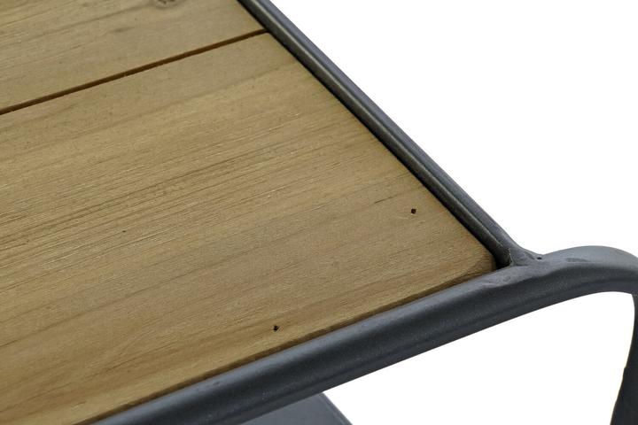 Immagine prodotto DKD Home Decor Console Black Metal Fir Light brown (120 x 38 x 78 cm)