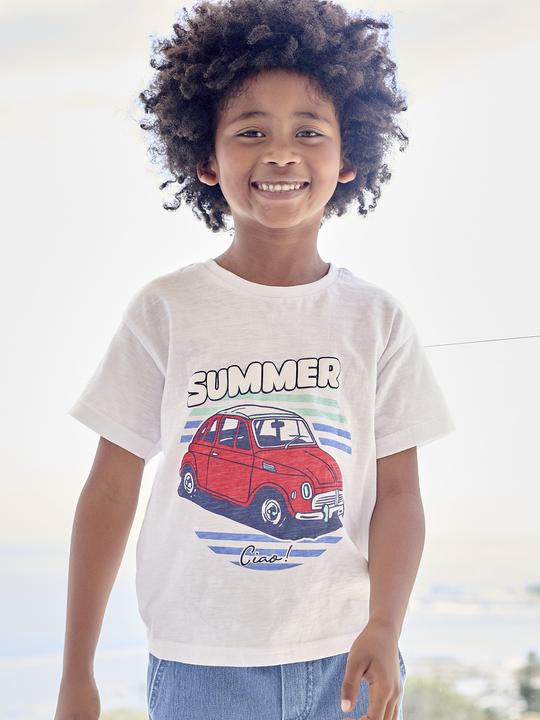 Produktbild Vertbaudet Kinder T-Shirt mit Reliefprint (92)