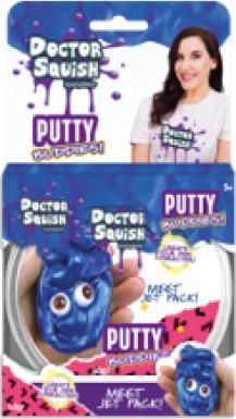 Actual product image Boti Doctor Squish Putty DIY – Dunkelblaues Jetpack