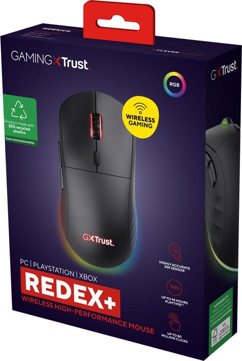 Produktbild Trust GXT927 REDEX+ HIGH PERF (Kabellos)