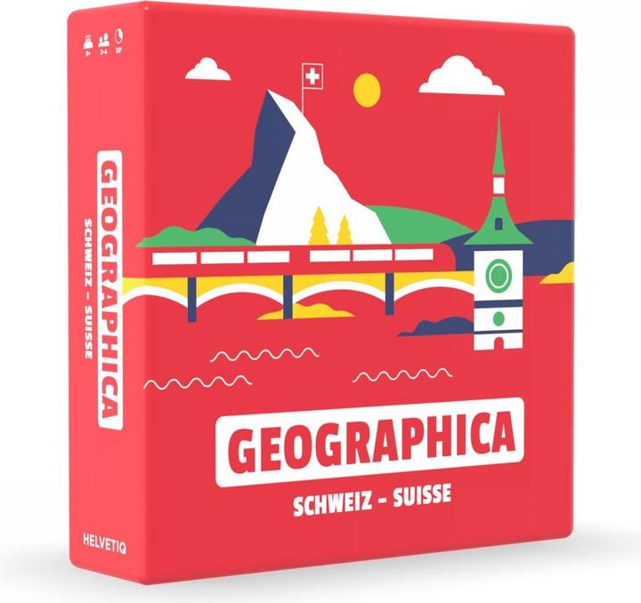 Produktbild Helvetiq Geographica Schweiz - Suisse (Deutsch, Französisch)