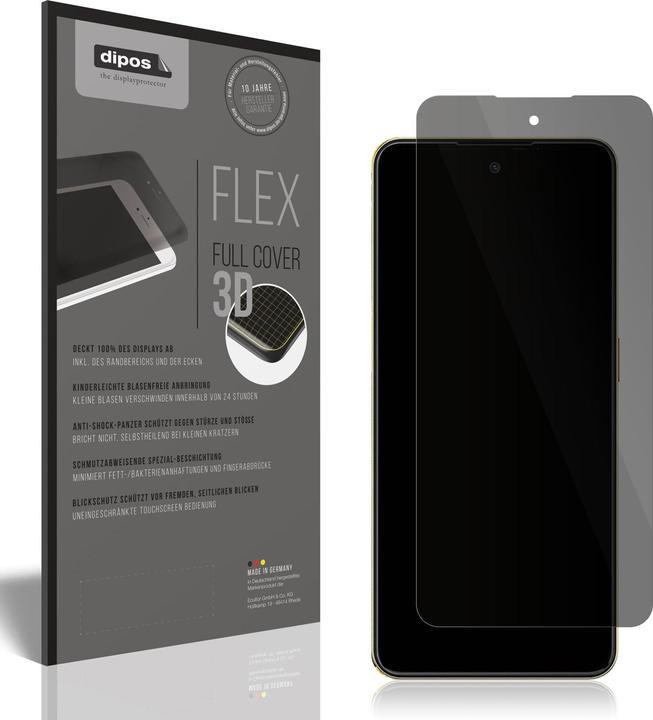 Produktbild Dipos Privacy Sichtschutzfolie Full Cover (1 Stück, ZTE Nubia N3)