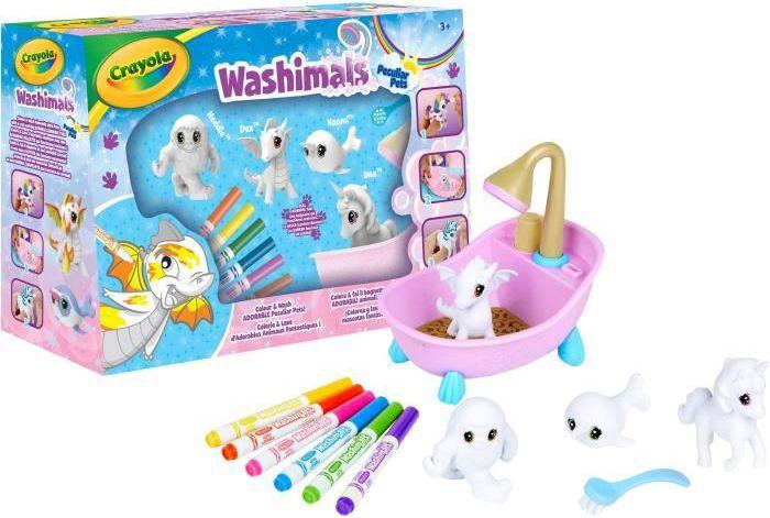 Image du produit Crayola Set d'animaux fabuleux Washimals