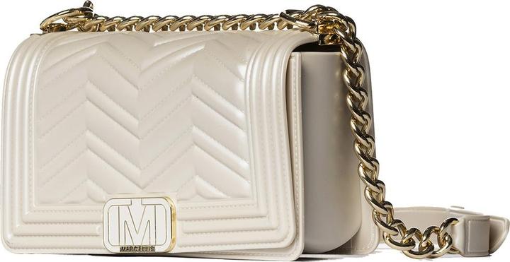 Marc Ellis Damen Schultertasche - Modell Roxane - 100% Gummi - 25.0 X 15.0 X 8.0 Cm