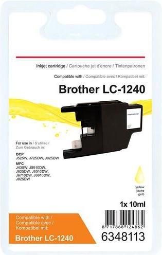 Actual product image Office Depot Ink Cartridge Compatible Brother LC1240Y Yellow (Y)