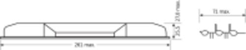 Actual product image Osram Strain relief housing