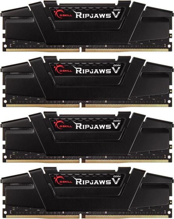 Image du produit G.Skill Ripjaws V (4 x 32GB, 3600 MHz, RAM DDR4, DIMM)