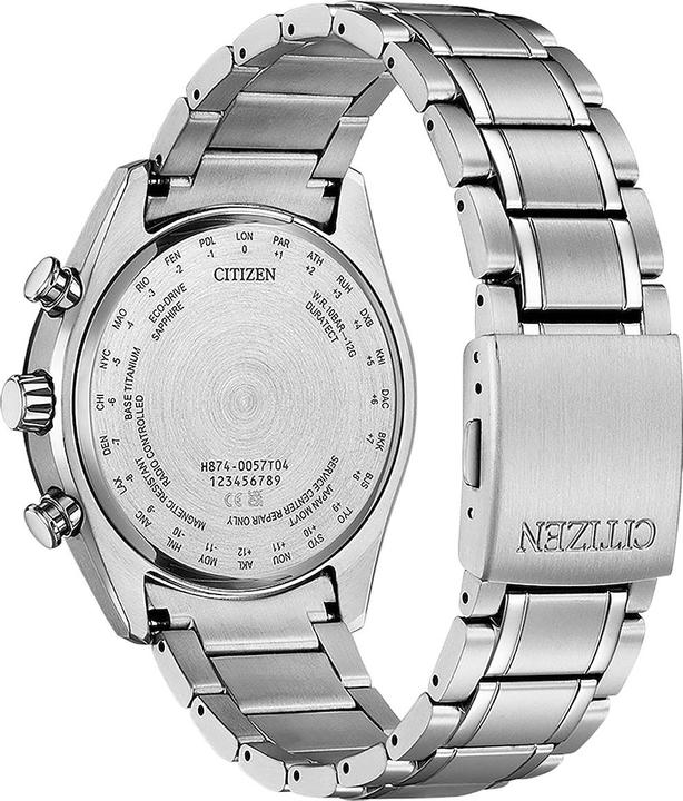 Produktbild Citizen BY1018-80E Eco-Drive Mondphase Titanium Funkuhr 43mm 10ATM (Mondphasenuhr, 43 mm)