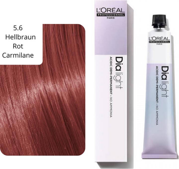 Actual product image L'Oréal Professionnel Slide Light (5.6 Light brown Red Carmilane)