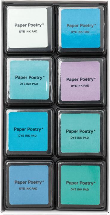 Produktbild Paper Poetry Stempelkissen-Set 8 Farben