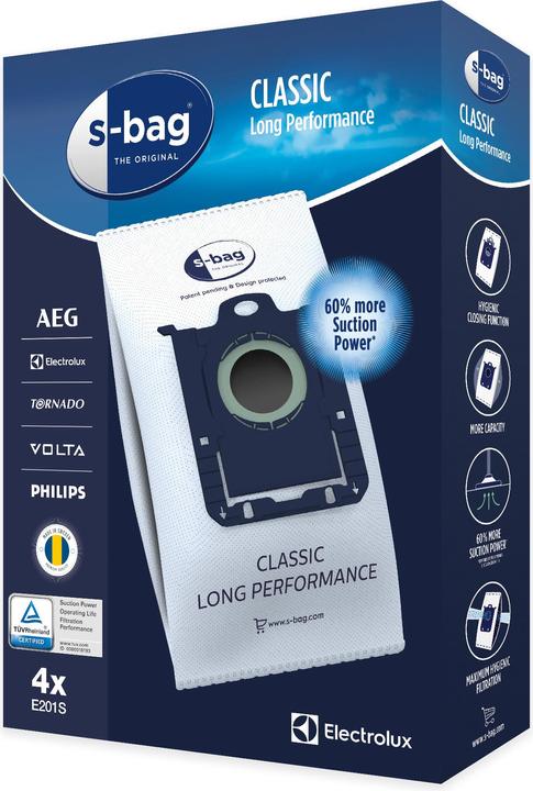 Produktbild Electrolux S-Bag Classic E201S (4 x)