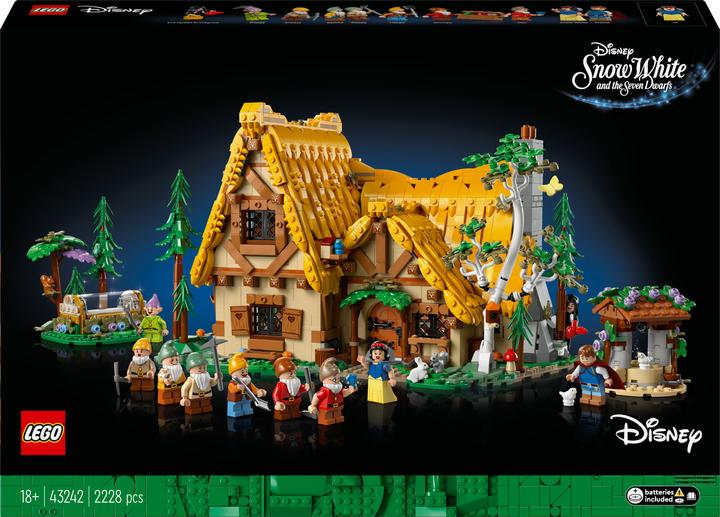 Immagine prodotto LEGO La capanna di Biancaneve e i sette nani (43242, LEGO Disney)