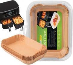 Scandinavian Collection Airfryer paper moulds, rectangular - 100 pcs