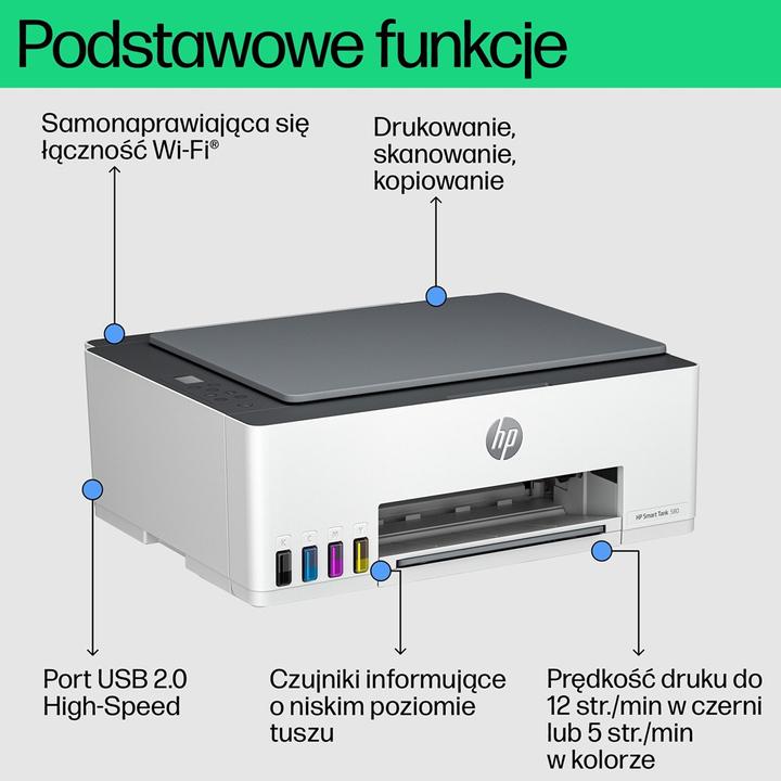 Image du produit HP Réservoir Smart 580 (Réservoir d'encre, Couleur)
