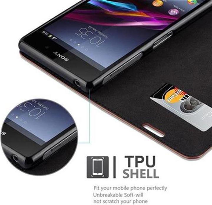 Productafbeelding Cadorabo Boek Onzichtbare Magneethoes (Sony Xperia Z1)