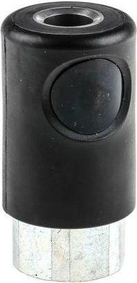 Stäubli Staubli Polyamide Female Safety Quick Connect Coupling, G 1/4 Female Threaded