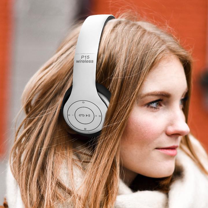 Produktbild Avizar P15 Audio Over-ear Kopfhörer Bluetooth (6 h, Kabellos)