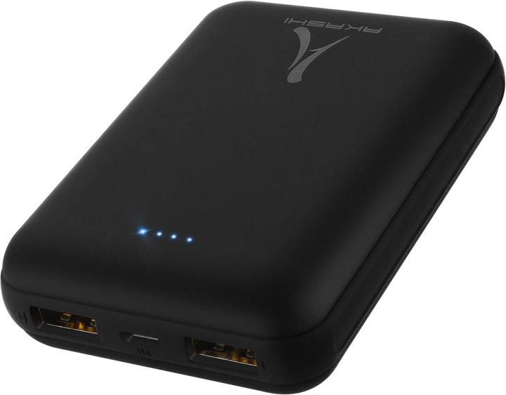 Immagine prodotto Akashi ALTPB10COMPBL 2x porte USB + connettore Micro-USB (10000 mAh)