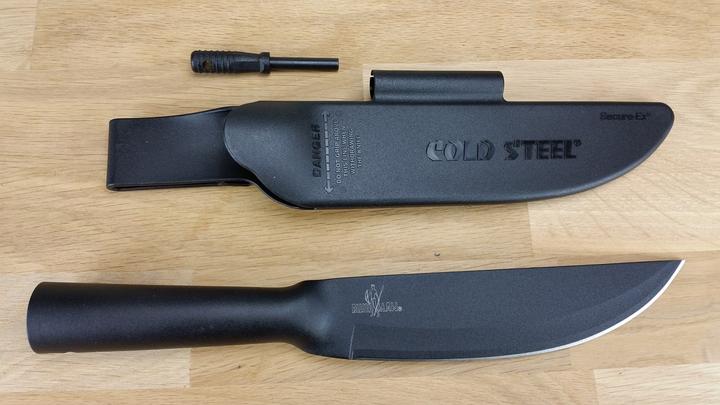 Produktbild Cold Steel Bushman Survival Outdoormesser mit Hohlgriff (17 cm)