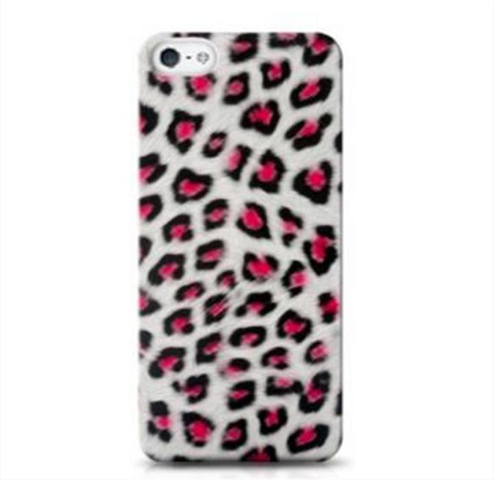 Actual product image Ultra Case Wild Cat Case for iPhone 5/5S/SE Leopard Pattern White/Red (Apple iPhone 5s, Apple iPhone 5, Apple iPhone SE)