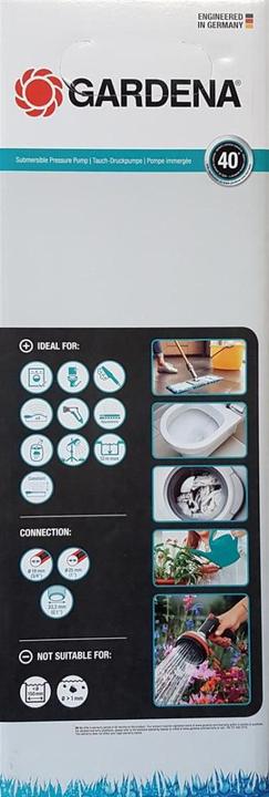 Produktbild Gardena Comfort Tauch-Druckpumpe 6000/5 automatic (Gartenpumpe)