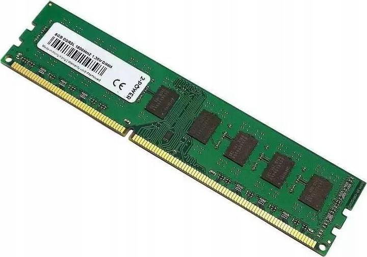 Image du produit 2-Power 8Go DDR3L 1600MHz 1.35V DIMM (1600 MHz, RAM DDR3L, DIMM)