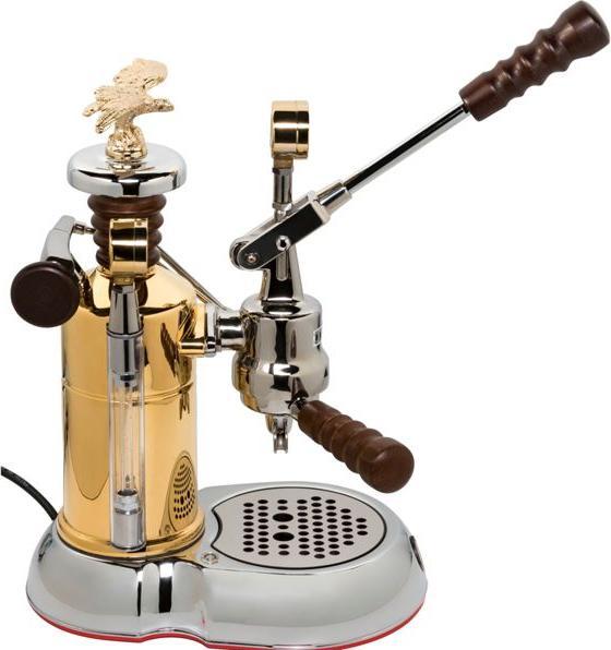 Actual product image La Pavoni LPLESC01EU, espresso machine Esperto Competente, Chrome/or (EU plug)