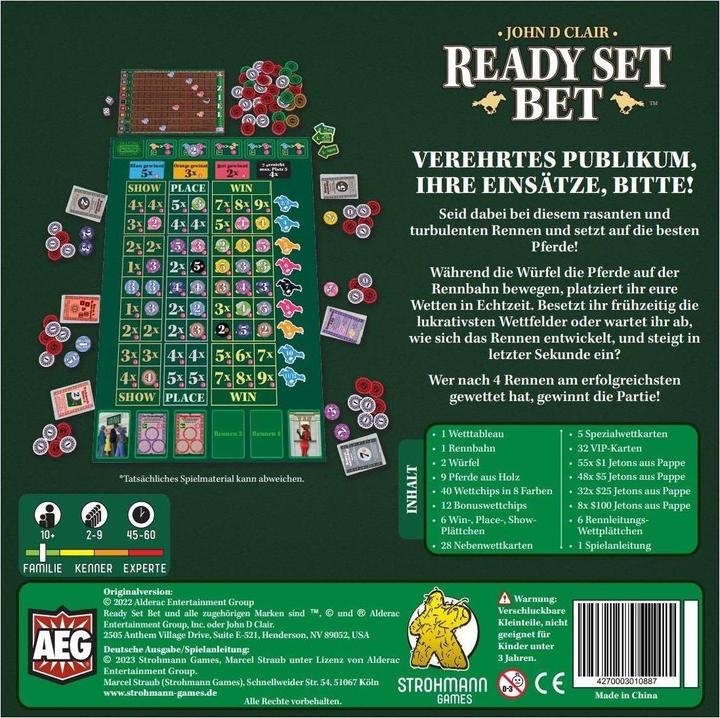 Produktbild Strohmann Games Ready Set Bet (Deutsch)