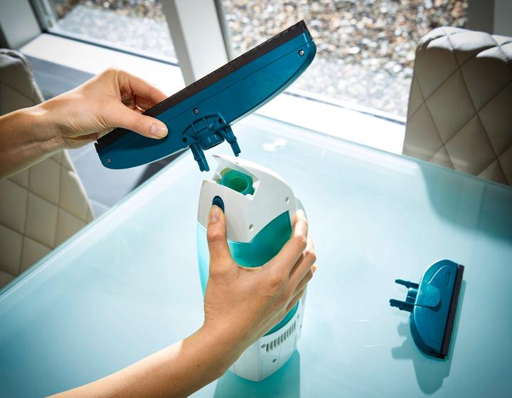 Produktbild Leifheit Set Fenstersauger Dry & Clean mit Stiel, Einwascher, schmaler Saugdüse