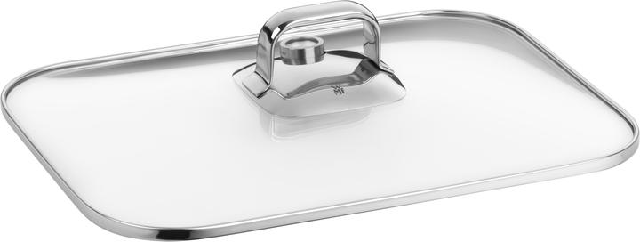 Produktbild WMF Dampfgarer Bräter 6,5l Glasdeckel Garblech Vitalis Aroma Edelstahl Induktion