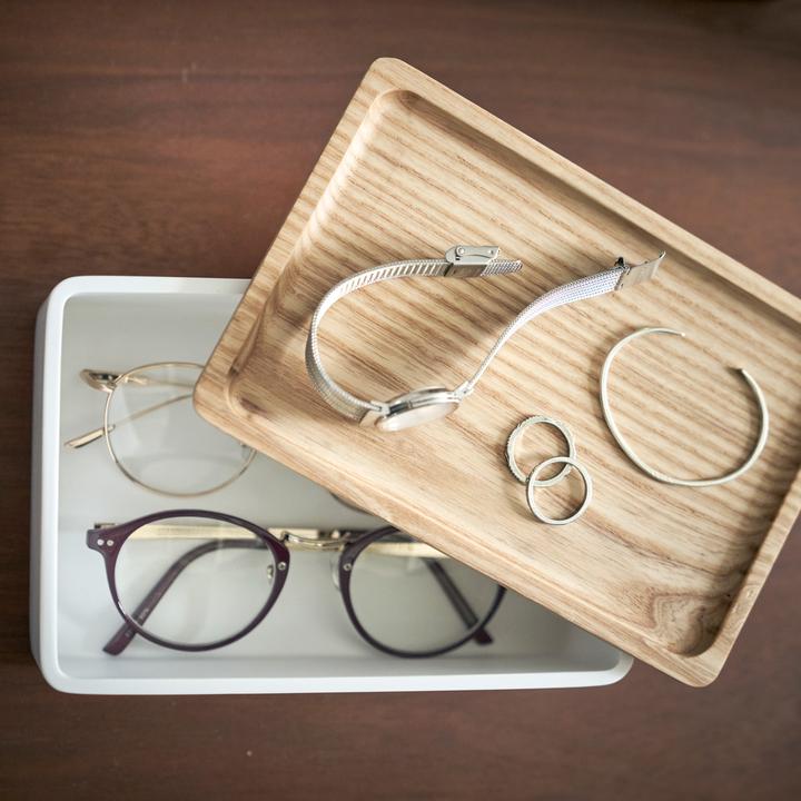 Actual product image Yamazaki Schmuck-Aufbewahrungsbox RIN