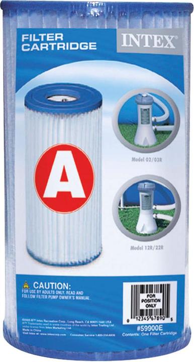 Actual product image Intex Filter cartridge type A