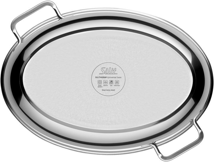 Image du produit Silit Multibraises avec D.38x26cm acier inoxydable (Cocotte + faitout, Acier inoxydable)