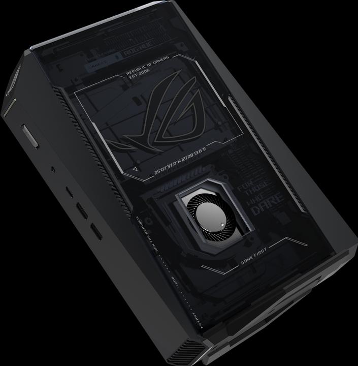 Actual product image ASUS Mini PC ROG NUC NUC15JNK9X28AA2, Prozessorfamilie: Intel (32 GB, 2000 GB, GeForce RTX 5080)