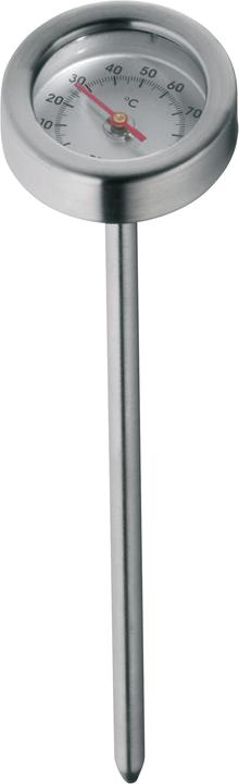 Produktbild WMF Kochtopf Simmertopf 18cm mit Temperaturanzeige Topf 1,5l Edelstahl Induktion (18 cm, Kochtopf, Edelstahl)
